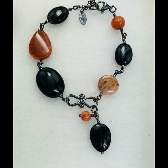 Real Stone Bracelet by French Designer - Picture 2 of 4